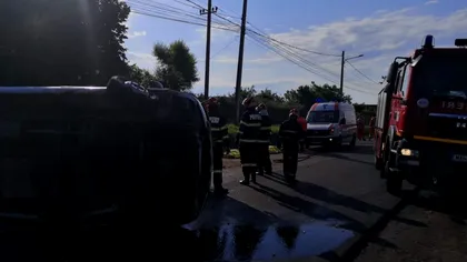Dosar penal după tragicul accident rutier de la Aninoasa. Două persoane au murit, iar 7 copii au ajuns la spital