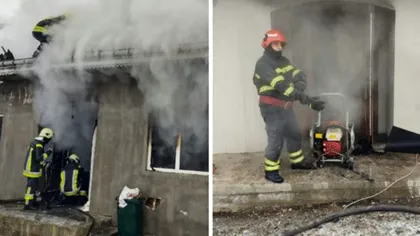 Bebeluș de șase luni, intoxicat cu fum de la o oală uitată pe foc. De ce nu au putut ieși din casă membrii familiei