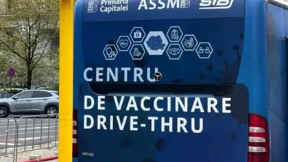 Vaccinarea din mașină. Unde sunt centrele drive-thru în România