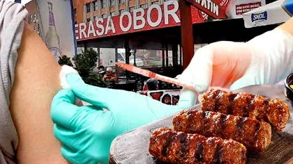 Mici gratis dacă te vaccinezi la Piața Obor. Nu e glumă, de vineri începe Caravana