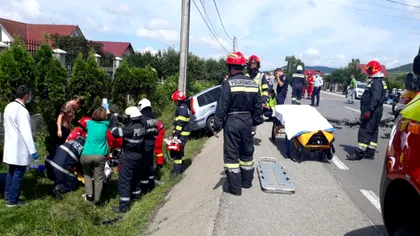 Tragedie în Bistrița-Năsăud. O tânără gravidă a murit după ce a fost spulberată de un șofer teribilist. VIDEO