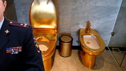 Toaletă poleită cu aur pentru un șef de poliție. Imaginile senzaționale au revoltat poporul rus VIDEO