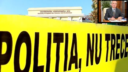 Ultima oră! Profesorul Alexandru Șonea de la Agronomie, găsit mort în birou: 