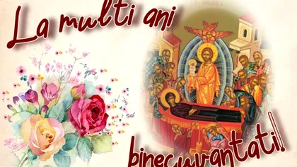 Cele mai frumoase urări virtuale în imagini de la mulți ani de Sfânta Maria. Colaje FOTO