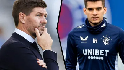 Ianis Hagi, criticat dur în presa din Scoția. Steven Gerrard a luat o măsură categorică