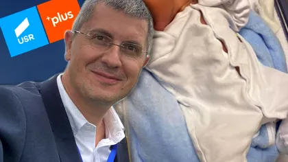 Imaginea cu fiul lui Dan Barna care naște controverse. Ipostaza în care l-a fotografiat: ”Este o greșeală”