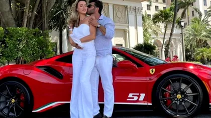 Imagini de la nunta Alinei Vidican. Ce cadou inedit și extrem de scump a primit mireasa de la mirele ei FOTO