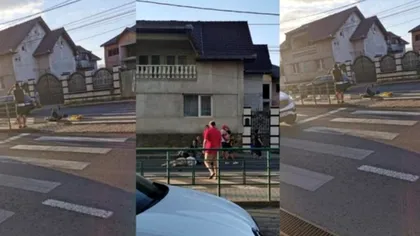 O femeie însărcinată și cei doi copii ai săi, spulberați de un autoturism pe trecerea de pietoni