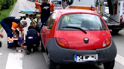 Bunică cu nepotul în brațe, spulberată pe trecerea de pietoni. Ce s-a întâmplat cu băiețelul de doi ani