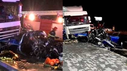 Accident cumplit în această dimineață pe centura Focșaniului. Trei tineri au murit după impactul violent cu un TIR