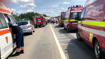 Accident înfiorător în Timișoara. Trei morți și patru răniți în urma unui impact devastator. Un șofer a făcut prăpăd pe șosea