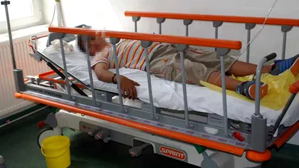 Un copil de 9 ani a dat aparatul etilotest peste cap. Tânărul a fost transportat la spital în comă alcoolică