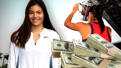 Câte milioane de dolari primește Emma Răducanu pentru titlul cucerit la US Open. Suma este colosală!