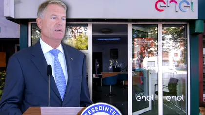 Mesajul lui Klaus Iohannis către Enel. Ce a declarat președintele despre problemele care există la prețul gazelor