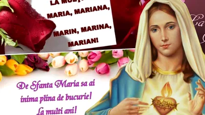 Mesaje și felicitări de la mulți ani de Sfânta Maria Mică. Urări în imagini și colaje FOTO
