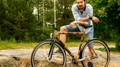 Un român a renunțat la o carieră în cercetare pentru a face biciclete ecologice, din bambus. Cum i-a venit ideea