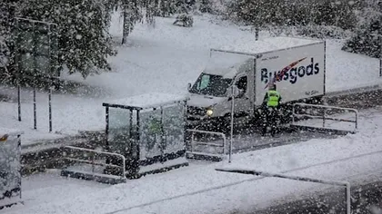 Prima ninsoare în Europa, chiar de azi. Fenomenul care i-a uimit pe locuitori