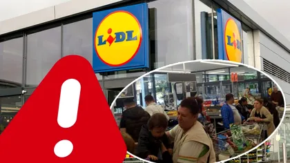 Panică uriașă la Lidl. Clienții și angajații au fost evacuați de două ori din magazin, ce s-a întâmplat