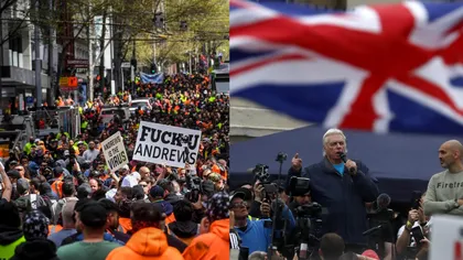 Proteste la Melbourne din cauza vaccinării obligatorii covid-19. Câte persoane au fost arestate