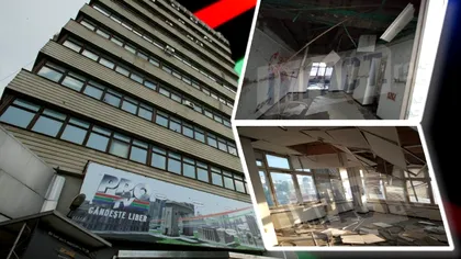 Blocul PRO TV a fost jefuit. Imagini șocante din interior, unde camerele au fost toate vandalizate (FOTO exclusiv)