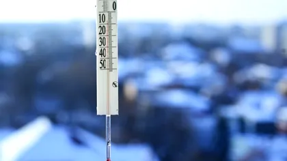 Locul din România unde s-a înregistrat cea mai scăzută temperatură din Europa azi-noapte. Câte grade au fost