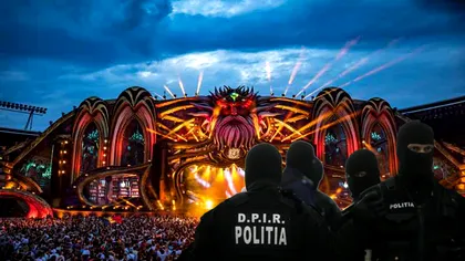 Descindere în forță a Poliției Române la UNTOLD. Câte amenzi au dat, pentru ce și ce capturi au făcut