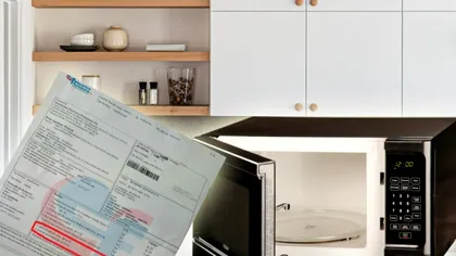 Cât curent consumă lunar, de fapt, un cuptor cu microunde. Greşeala care poate mări factura la energia electrică