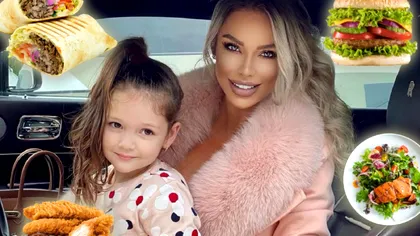 Ce mănâncă fata Biancăi Drăgușanu, la doar 5 ani. Multe mame se vor revolta când vor auzi