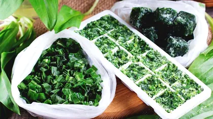 Ce verdețuri trebuie să ții neapărat în congelator pe timpul iernii. Truc genial de la gospodinele adevărate