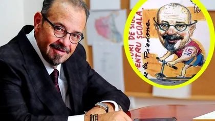 De ce şi-a pus Cristian Popescu Piedone chipul pe o broşură pentru elevi. Explicaţia bizară oferită de edil