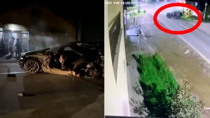 Accident teribil în Satu Mare. Tânăr de 19 ani, aruncat în aer și izbit violent de asfalt în urma impactului devastator. Video