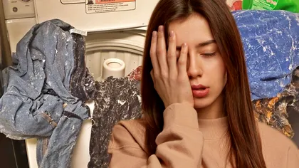 Ai uitat hârtie în rufele pe care abia le-ai spălat? Cum scapi de scamele enervante care s-au produs