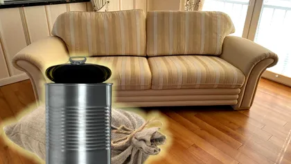 Comoara găsită de un bărbat într-o canapea luată de la un târg de vechituri. Avea un compartiment secret