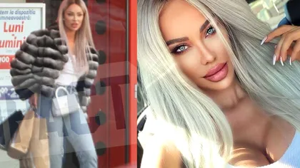 Cum a fost surprinsă Bianca Drăgușanu după o ședință de shopping. Imaginile spun tot FOTO EXCLUSIV