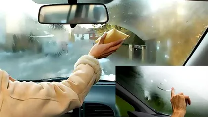 Cum oprești aburirea geamurilor mașinii tale cu doar 3 obiecte ieftine. Cel mai genial truc pentru iarnă