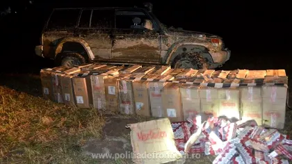 Contrabanda cu țigări s-a modernizat. Peste 18.000 de pachete cu țigări au trecut din Ucraina în România cu ajutorul unei drone