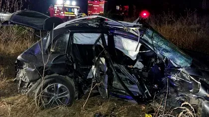 Ultima oră! Accident cu doi morți și patru răniți în Dâmbovița. Mai multe echipaje de pompieri au intervenit de urgență