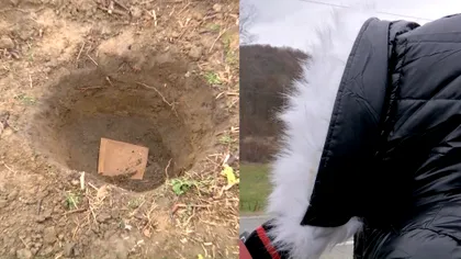 Scene de groază în Gorj. Bebeluș, găsit îngropat în curtea casei de mamă. Tânăra ar fi născut în timpul examenului de Bacalaureat