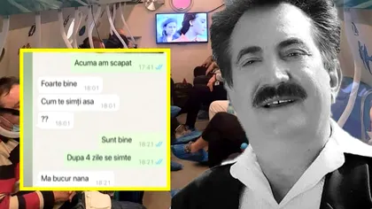 Înfiorător! Au apărut ultimele mesaje pe care Petrică Mîțu le-a trimis după terapia cu oxigen. Cât timp a stat, de fapt, în camera hiperbară
