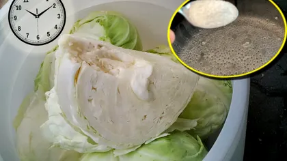 Secretul pentru saramura care se pune la varza murată. Cu cât timp înainte trebuie preparată