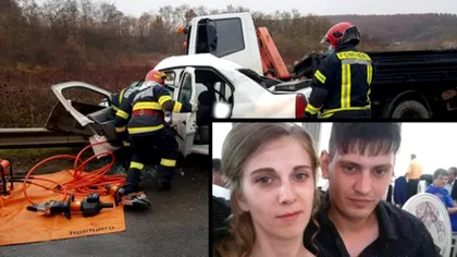 Soț și soție, morți într-un cumplit accident de mașină. Fetița lor de 8 ani a fost transportată de urgență la spital