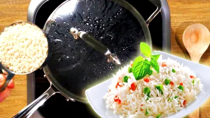 Ce trebuie să faci cu orezul înainte de a-l pune la fiert. Trucul banal ca să nu se mai lipească de oală