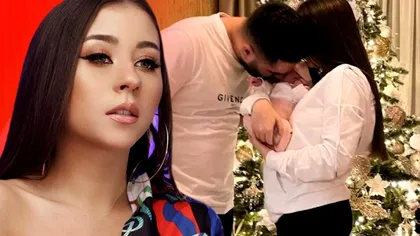 Cum arată fiica lui Nicole Cherry. Vedeta a făcut o ședință foto lângă bradul împodobit