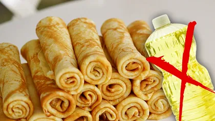 Cum faci clătite pufoase şi aromate fără să foloseşti ulei. Ce trebuie să pui neapărat în aluat