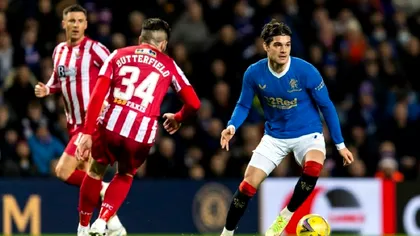 Ianis Hagi, din nou „pe val” la Rangers. Cum l-au lăudat jurnaliștii scoțieni