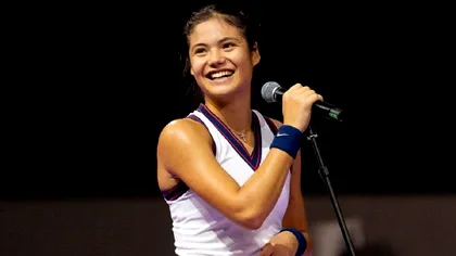 Reușită senzațională pentru Emma Răducanu pe final de an. A devenit cea mai tare tenismenă din online