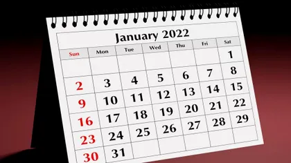 Zile libere 2022. Cât vor sta acasă românii la anul