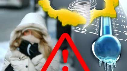 Aerul polar care ajunge în România. Ce urmează, e alertă meteo