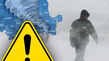 Alertă meteo ANM. Vine viscolul, avertismentul crunt al specialiștilor