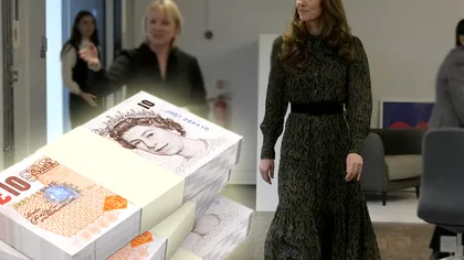 Câți bani costă rochia pe care Kate Middleton a purtat-o la apariția publică de ieri. Prețul te va uimi